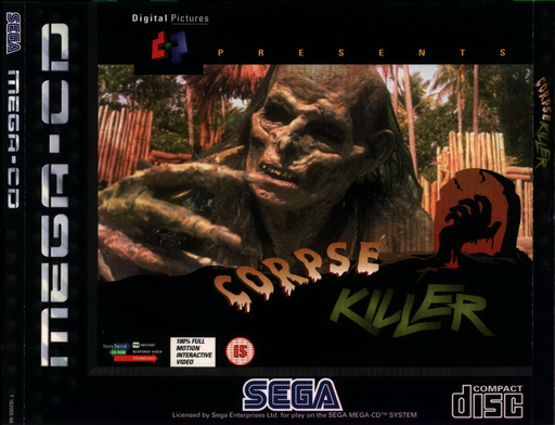 Corpse Killer (Europe) Sega CD Game Cover